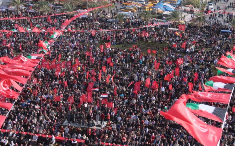صور: "الشعبية" تحتفل بانطلاقتها الـ (46)