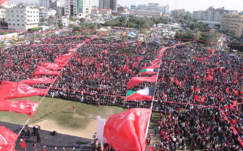 صور: "الشعبية" تحتفل بانطلاقتها الـ (46)