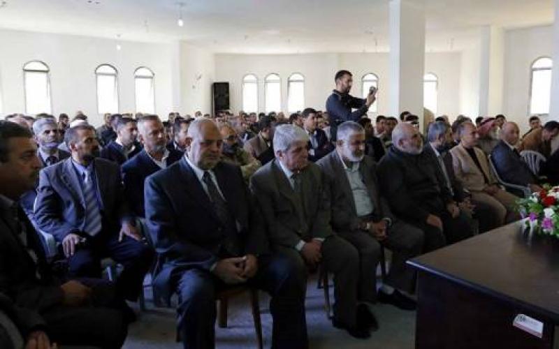 بالصور: نقابة المهندسين تفتتح مقرها الدائم بخانيونس