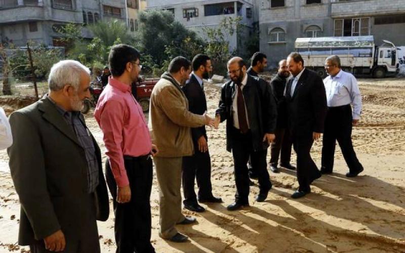 بالصور: نقابة المهندسين تفتتح مقرها الدائم بخانيونس