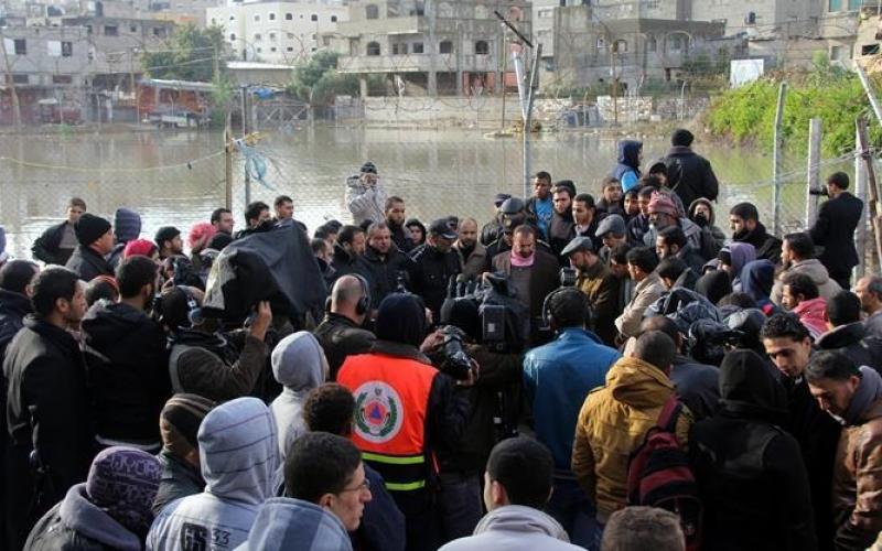بالصور: الداخلية تناشد لإنقاذ غزة من كارثة