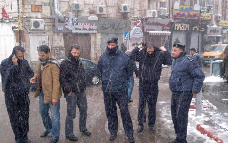 صور: أجواء المنخفض الجوي في الضفة