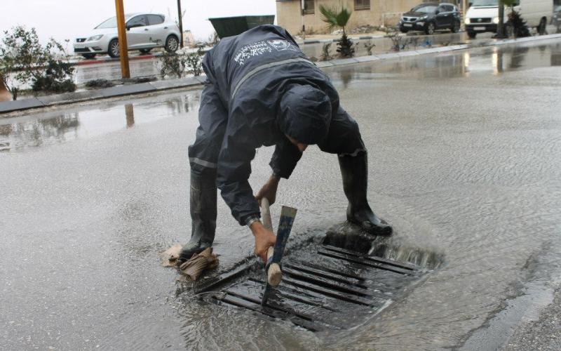 صور: أجواء المنخفض الجوي في الضفة