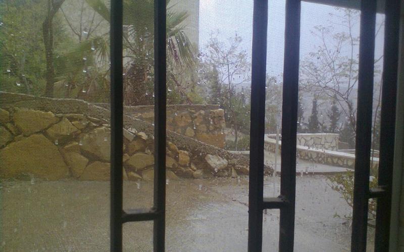 صور: أجواء المنخفض الجوي في الضفة