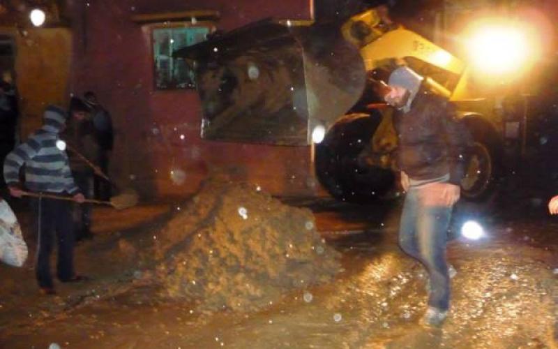 بالصور: مركز ايواء وغرف عمليات بخان يونس