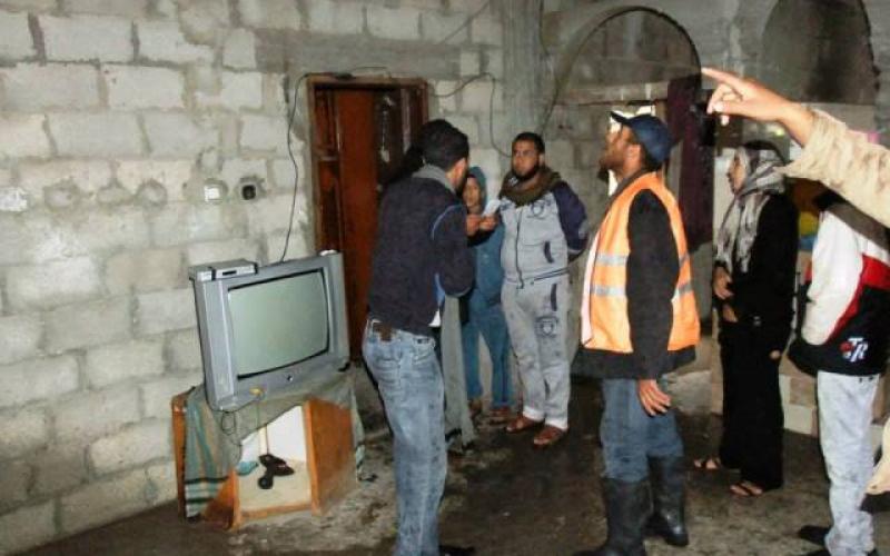 بالصور: مركز ايواء وغرف عمليات بخان يونس