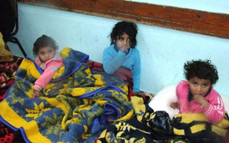 بالصور: مركز ايواء وغرف عمليات بخان يونس