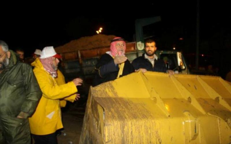 صور: هنية في الميدان يتفقد المنكوبين
