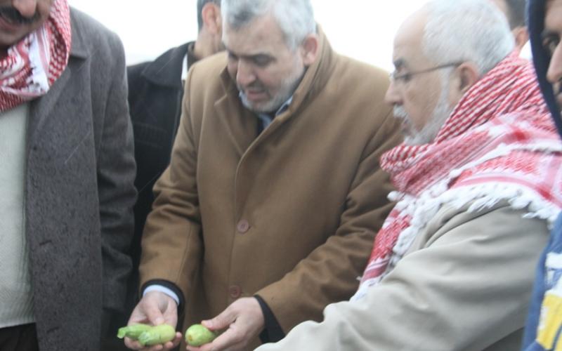 صور: جولة وزير الزراعة التفقدية للأراضي