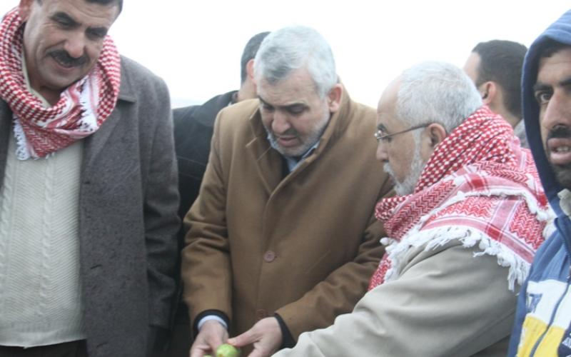 صور: جولة وزير الزراعة التفقدية للأراضي