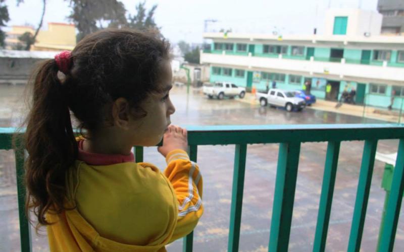 صور: المتضررين بمراكز الإيواء بغزة