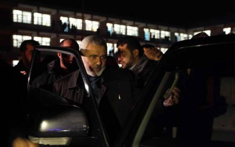 صور: هنية وحماد يتفقدان المتضررين بالشمال