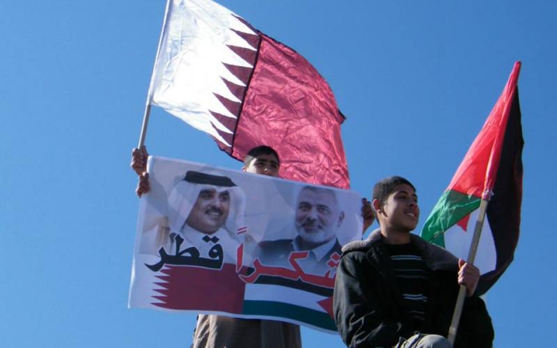 صور: وقفة شكر لأمير قطر مع دخول الوقود