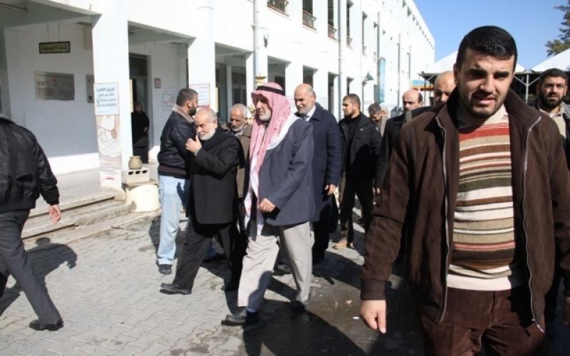 بالصور: بحر يدعو البرلمان العربي لرفع الحصار