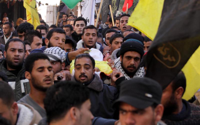 صور: تشييع الشهيد "حمد" ببيت حانون