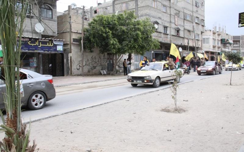 صور: خانيونس تستعد لاستقبال المحررين