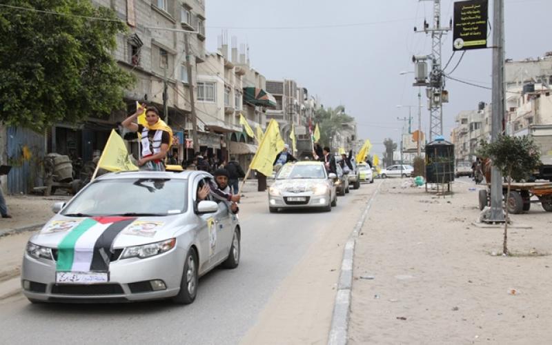 صور: خانيونس تستعد لاستقبال المحررين