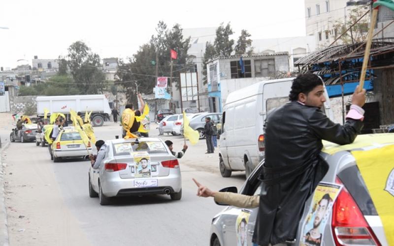 صور: خانيونس تستعد لاستقبال المحررين