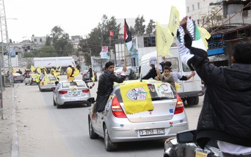 صور: خانيونس تستعد لاستقبال المحررين