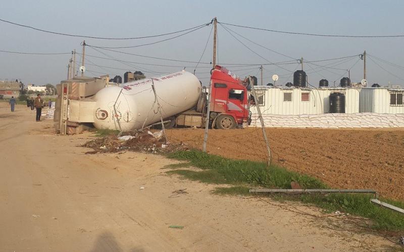 بالصور : القدر ينقذ الكرافانات من الموت المحقق