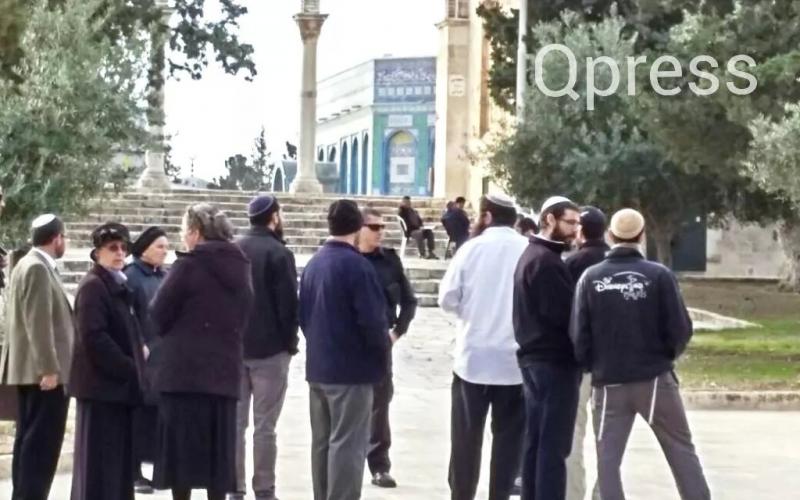 صور: اقتحامات للأقصی وانتشار للمرابطين