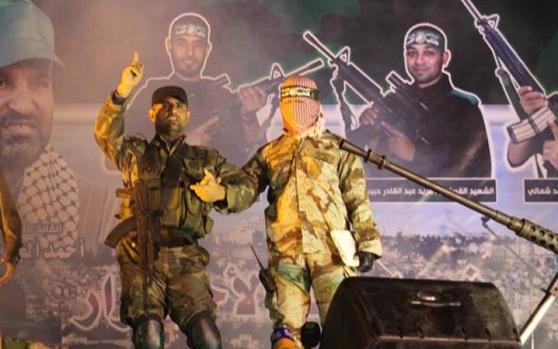 صور: تأبين شهداء القسام في "كمين الشجاعية"