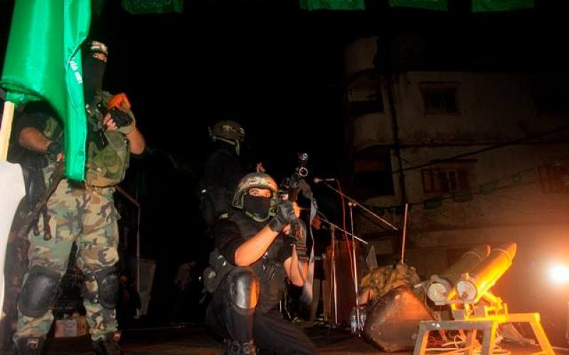 صور: تأبين شهداء القسام في "كمين الشجاعية"