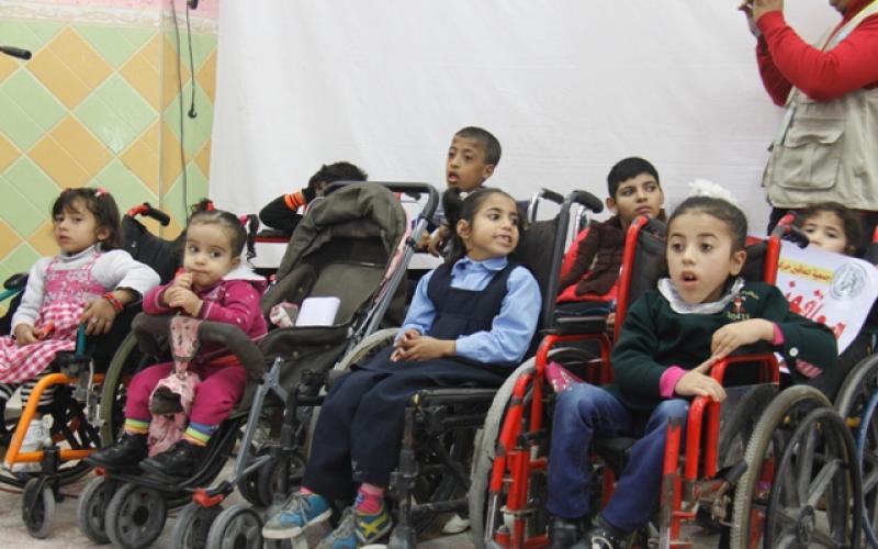 صور: الاحتفال باليوم العالمي للمعاق برفح‎