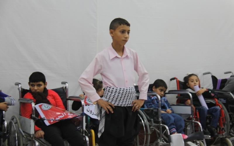 صور: الاحتفال باليوم العالمي للمعاق برفح‎