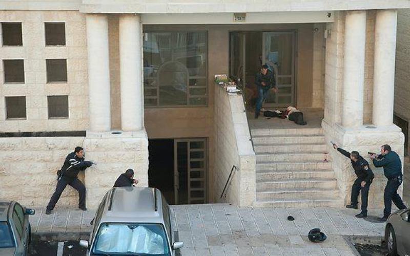 صور:‬ لحظة استشهاد أبطال عملية القدس