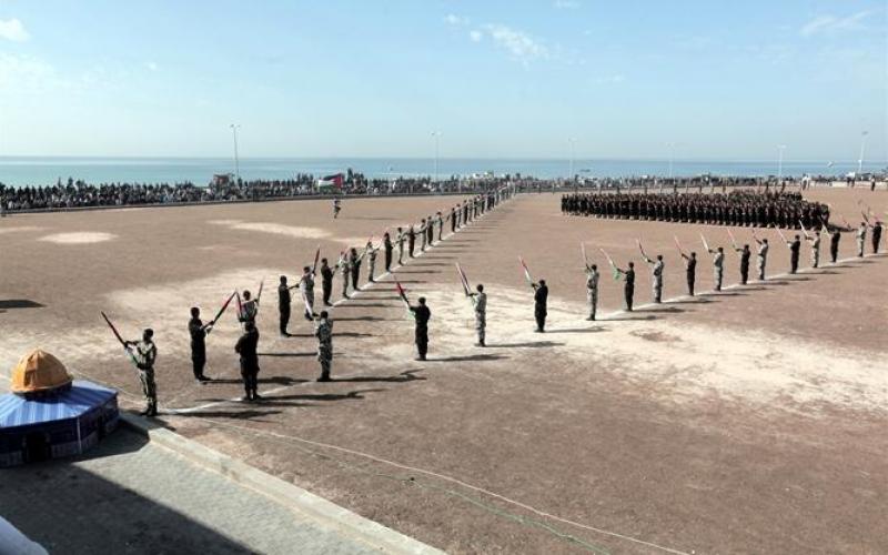صور: الداخلية تُخرّج "فوج شهداء العصف المأكول"
