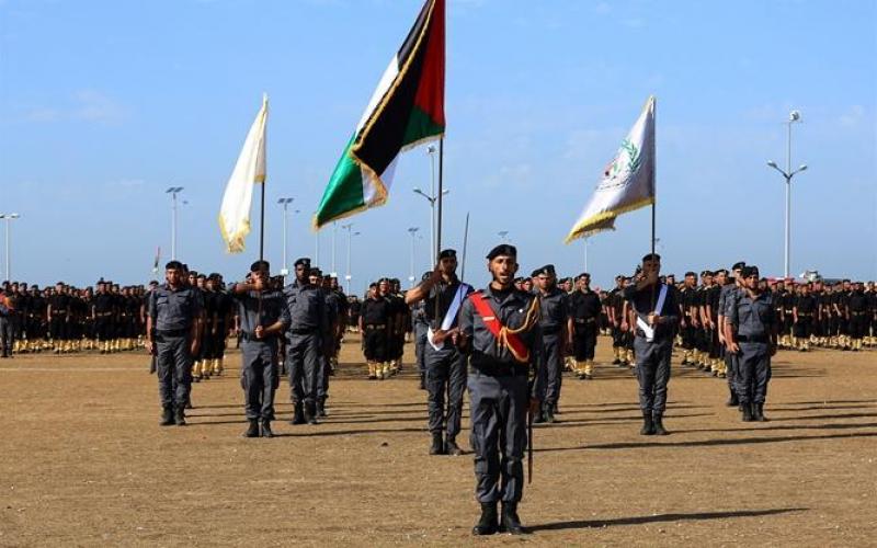 صور: الداخلية تُخرّج "فوج شهداء العصف المأكول"