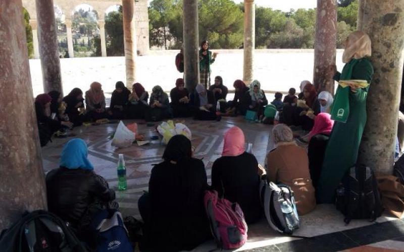 بالصور: تواجد مكثف للمرابطين في الأقصى