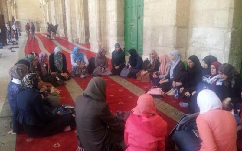 بالصور: تواجد مكثف للمرابطين في الأقصى