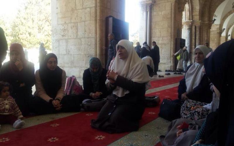 بالصور: تواجد مكثف للمرابطين في الأقصى