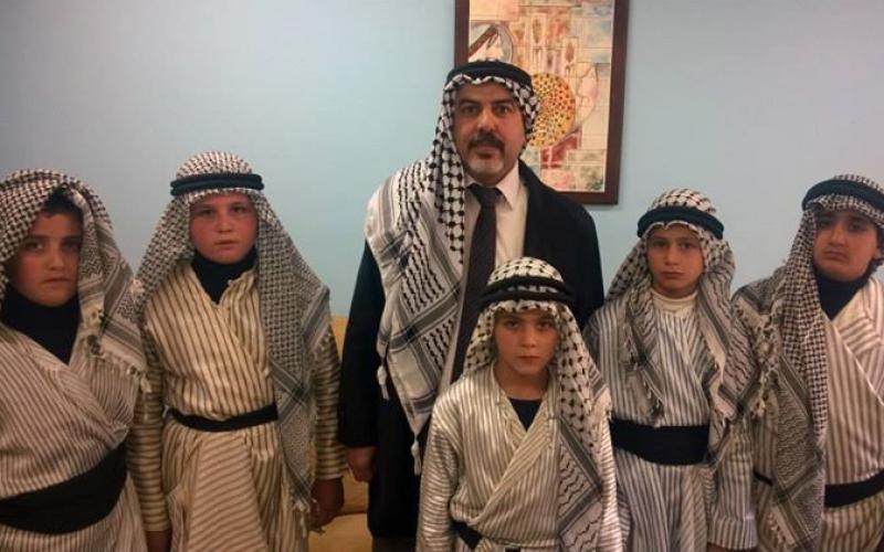بالصور: إنطلاق أسبوع الكوفية الفلسطينية بنابلس