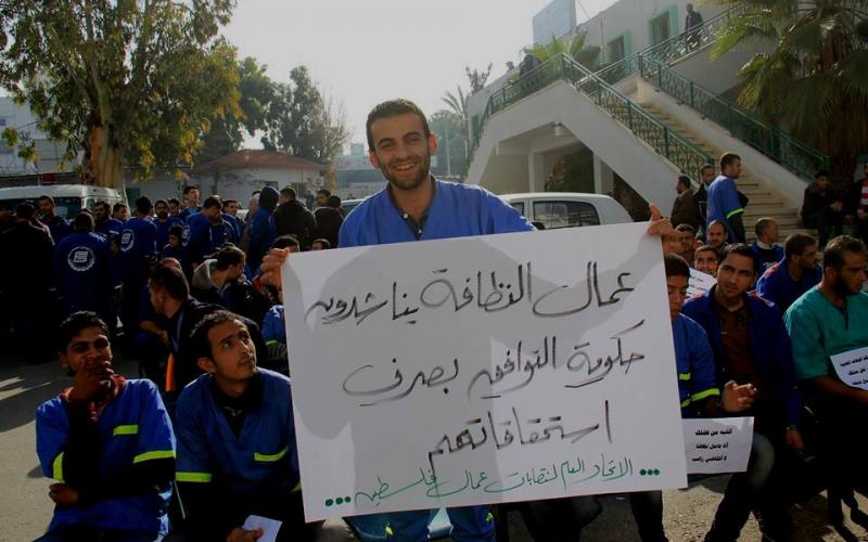 صور: تفاقم كارثة توقف عمال النظافة بالمستشفيات