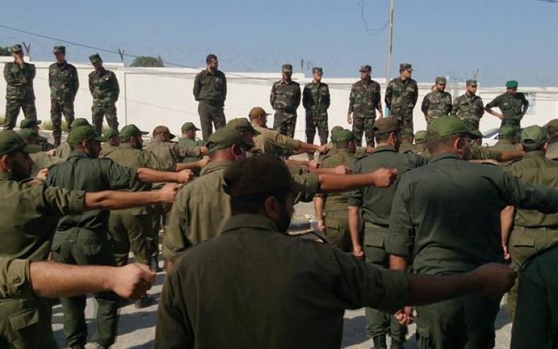 صور: الداخلية تُعدْ الرجال رغم تدمير المقرات