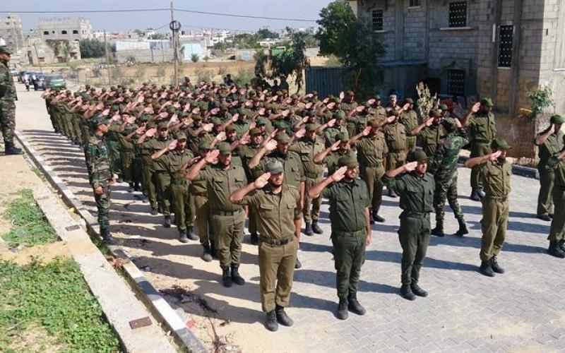صور: الداخلية تُعدْ الرجال رغم تدمير المقرات