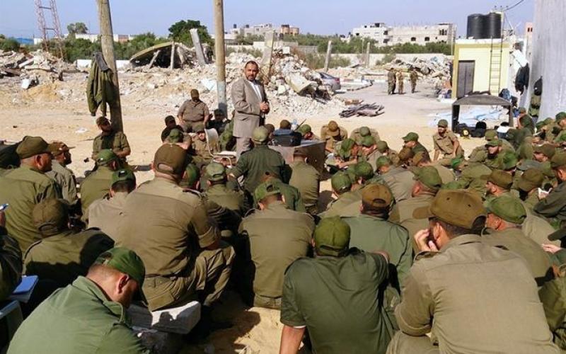 صور: الداخلية تُعدْ الرجال رغم تدمير المقرات