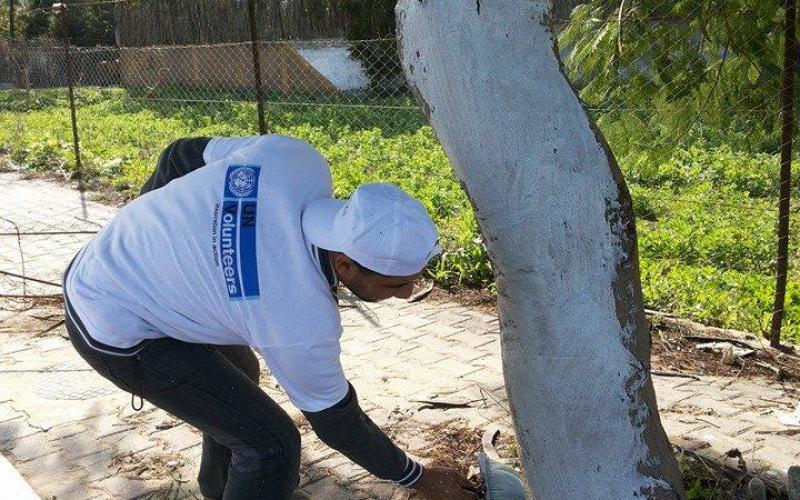 صور: يوم تطوعي بمشاركة الفصائل بالمغازي