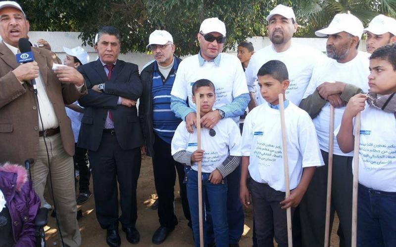 صور: يوم تطوعي بمشاركة الفصائل بالمغازي