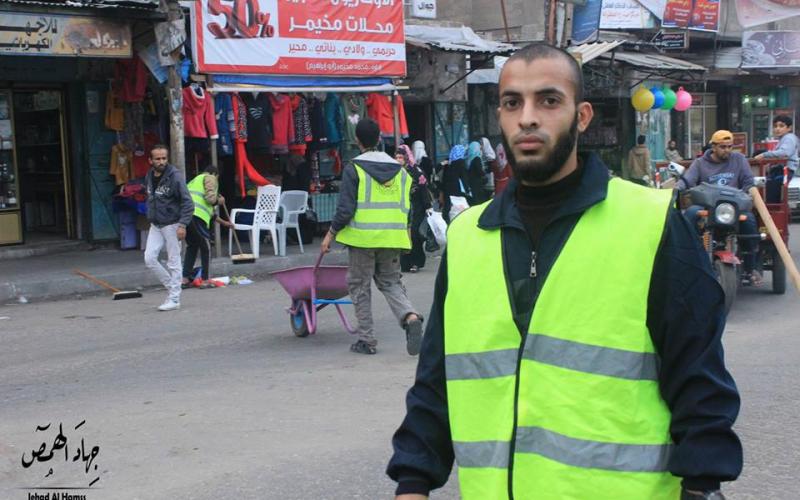 صور: "حماس" تنظم حملة لتنظيف شوارع رفح