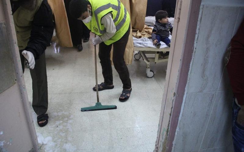 صور: حماس تطلق حملة لتنظيف "ناصر" و"الأوروبي"‎