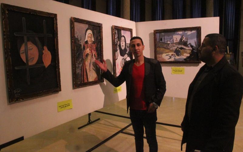 صور: "الثقافة" تفتتح معرضاً فنياً بغزة