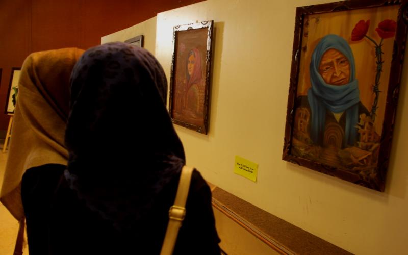 صور: "الثقافة" تفتتح معرضاً فنياً بغزة
