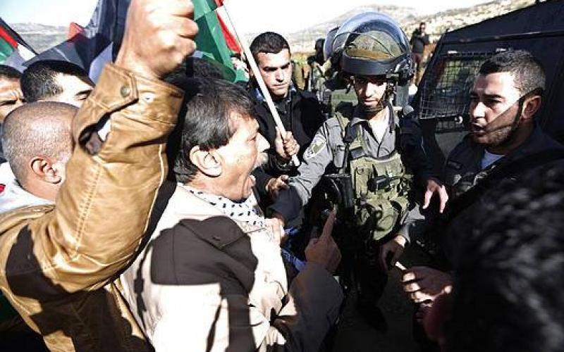 صور: عراك بين جنود الاحتلال و"أبو عين" قبيل استشهاده