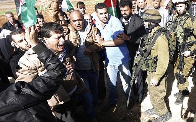 صور: عراك بين جنود الاحتلال و"أبو عين" قبيل استشهاده