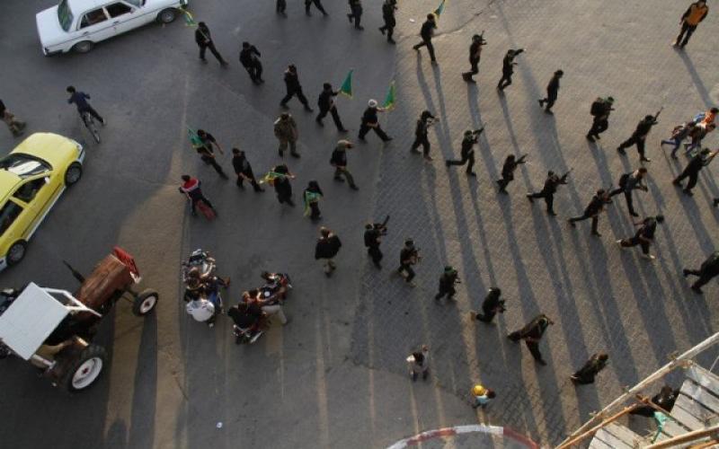 صور: مسير لـ"فرسان حماس" في رفح‎