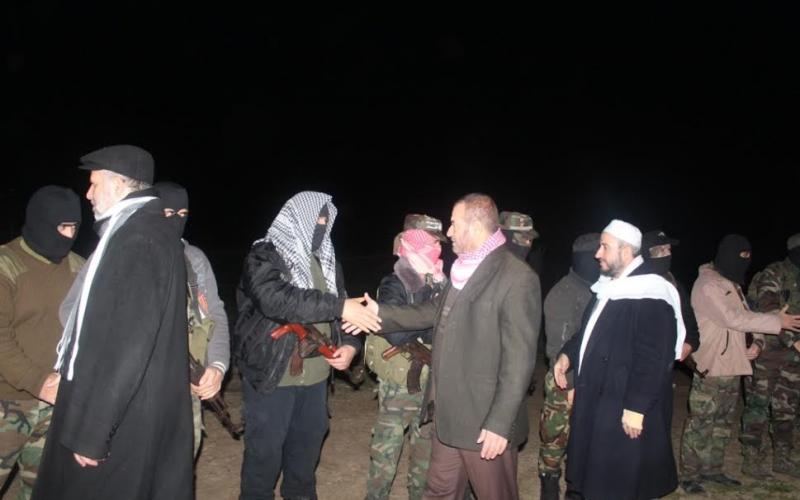 بالصور: وفد من قيادة حماس ونواب الشمال يتفقدون المرابطين